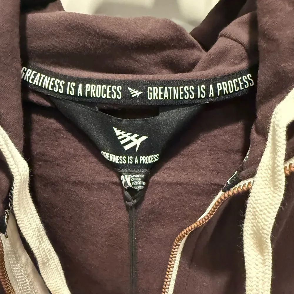 PAPER PLANES COLLEGIATE‎ SPECTRUM HALF ZIP HOODIE